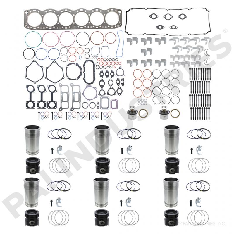 Detroit Diesel 12.7L Upgraded EGR Monotherm Piston Inframe Kit image 0