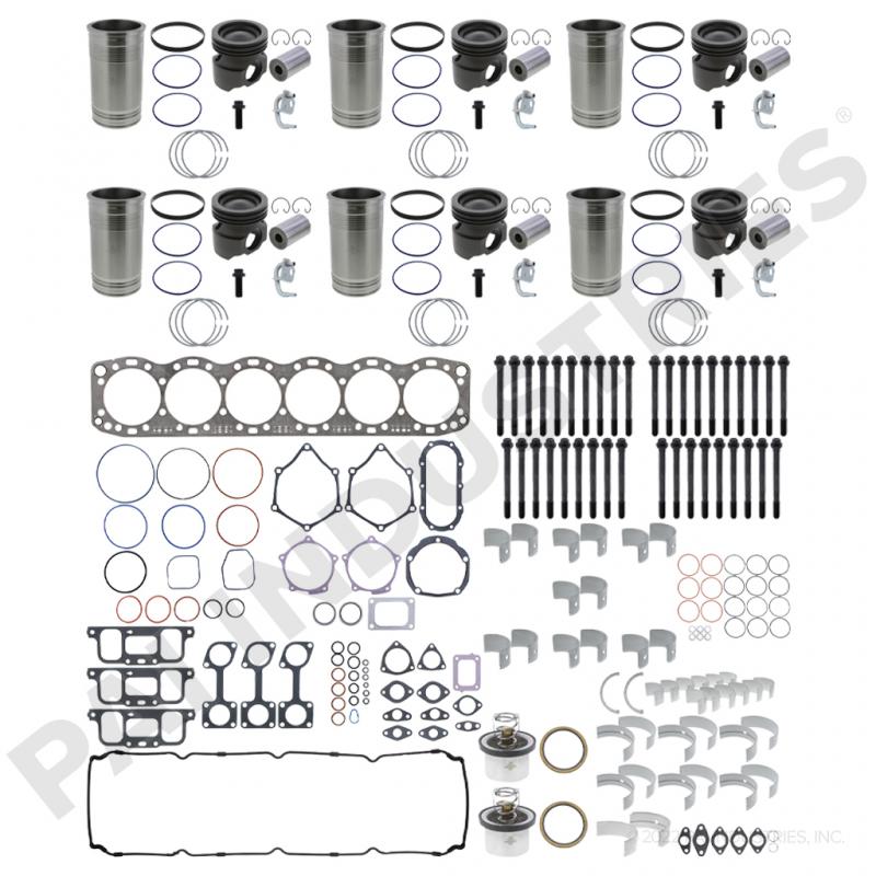 Detroit Diesel 12.7L Upgraded Monotherm Piston Inframe Kit image 0