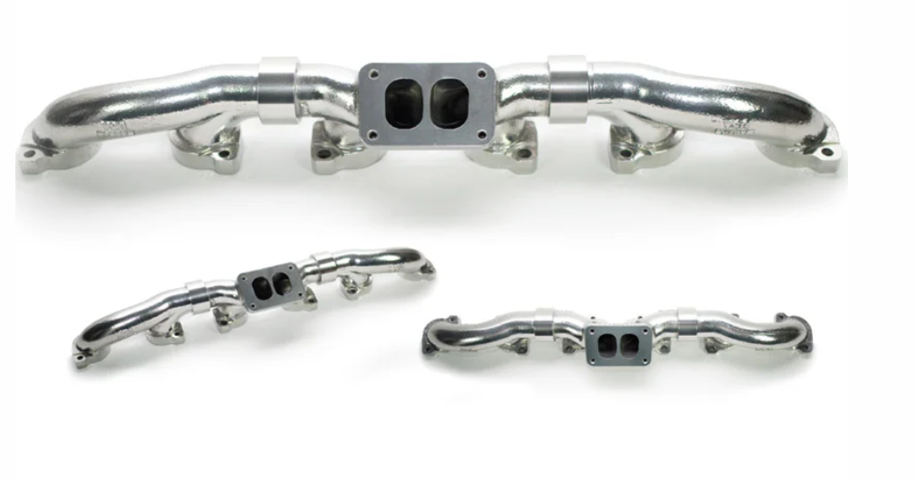 Full Tilt Detroit Series 60 Low Mount Manifold 12.7L or 14.0L non EGR Engines image 0